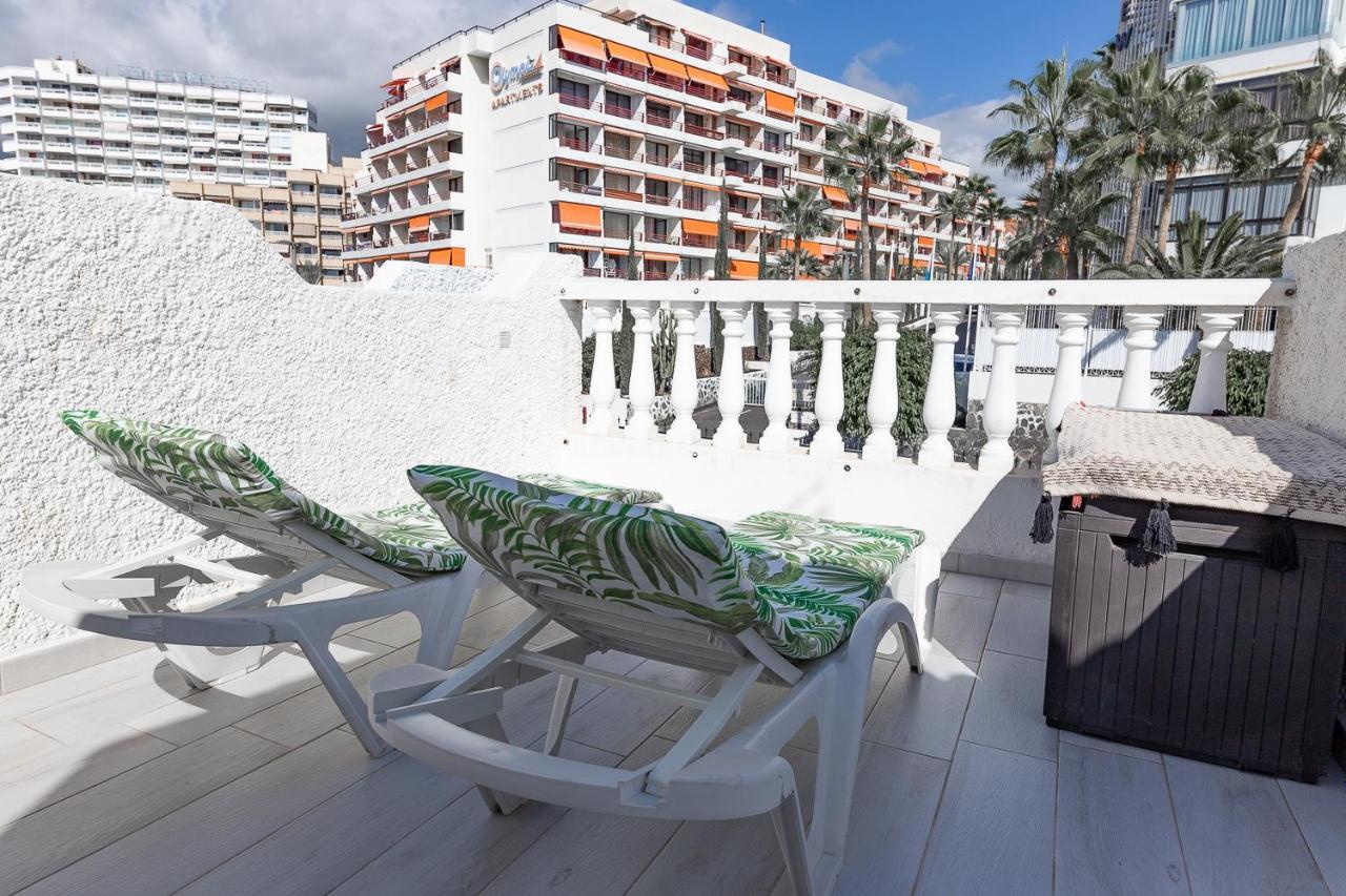 Beautiful Duplex In 3 Minutes Walking To The Beach In Playa De Las Americas Kültér fotó