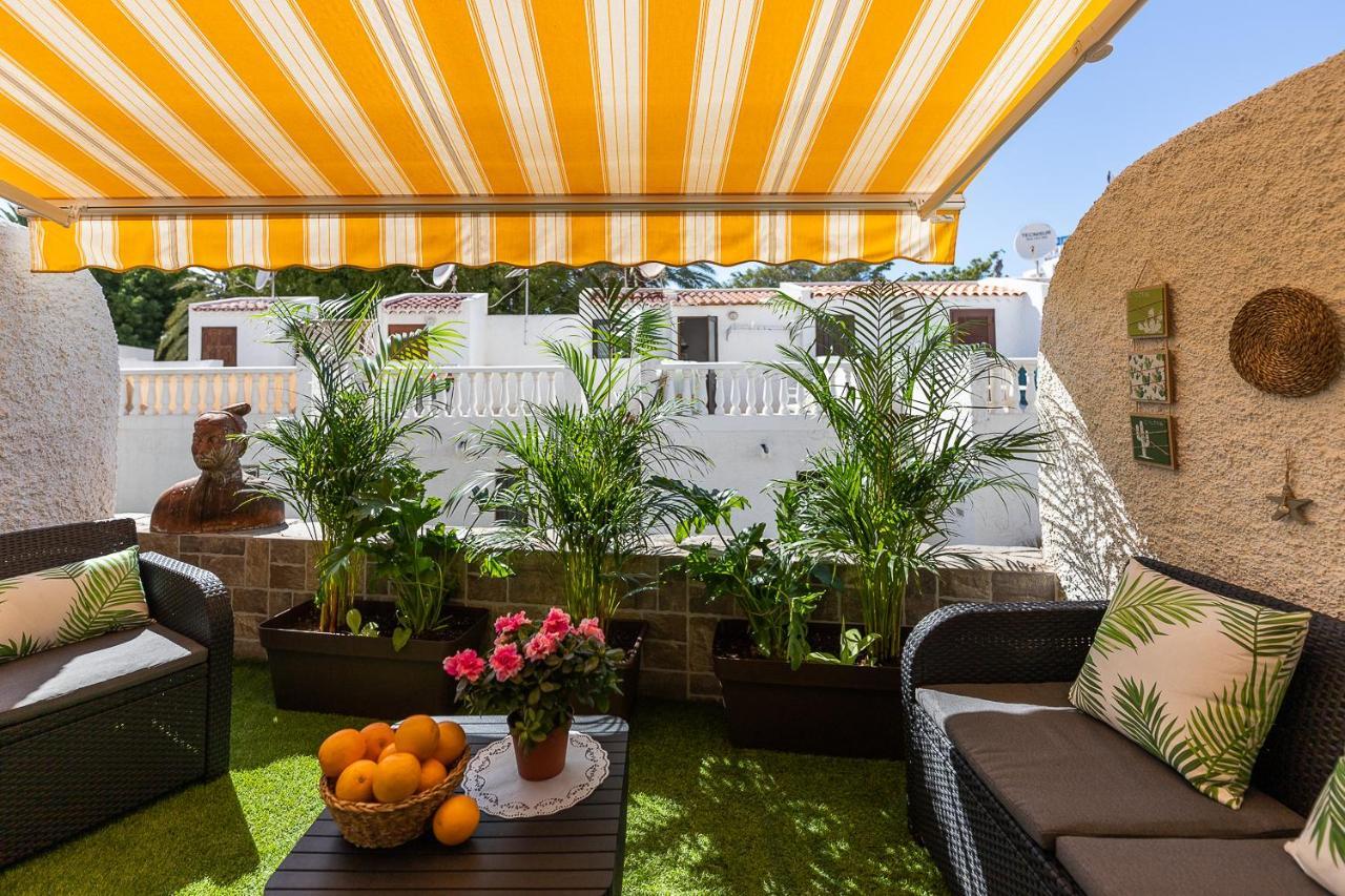 Beautiful Duplex In 3 Minutes Walking To The Beach In Playa De Las Americas Kültér fotó
